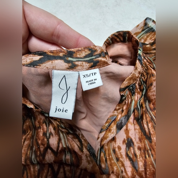 Joie top blouse for sleeve xs - Picture 3 of 4